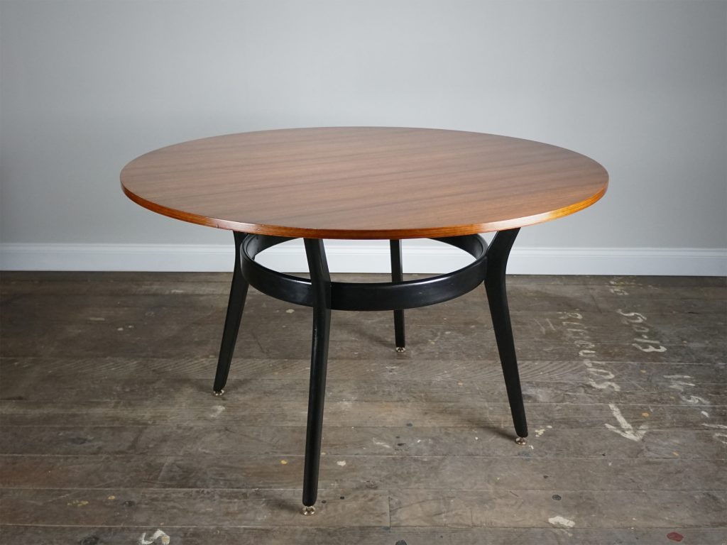 G Plan (E. Gomme) 1950s Librenza Dining Table - Casta Blue