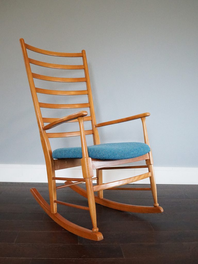 Mid Century 1960s Scandart Rocking Chair