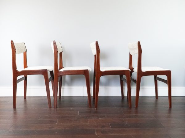 Set of 4 Vintage Teak Dining Chairs by Erik Buch for Anderstup Møbelfabrik