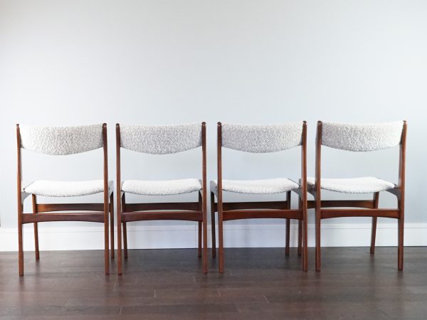 Set of 4 Vintage Teak Dining Chairs by Erik Buch for Anderstup Møbelfabrik