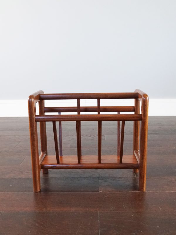 1970s Teak Magazine Rack