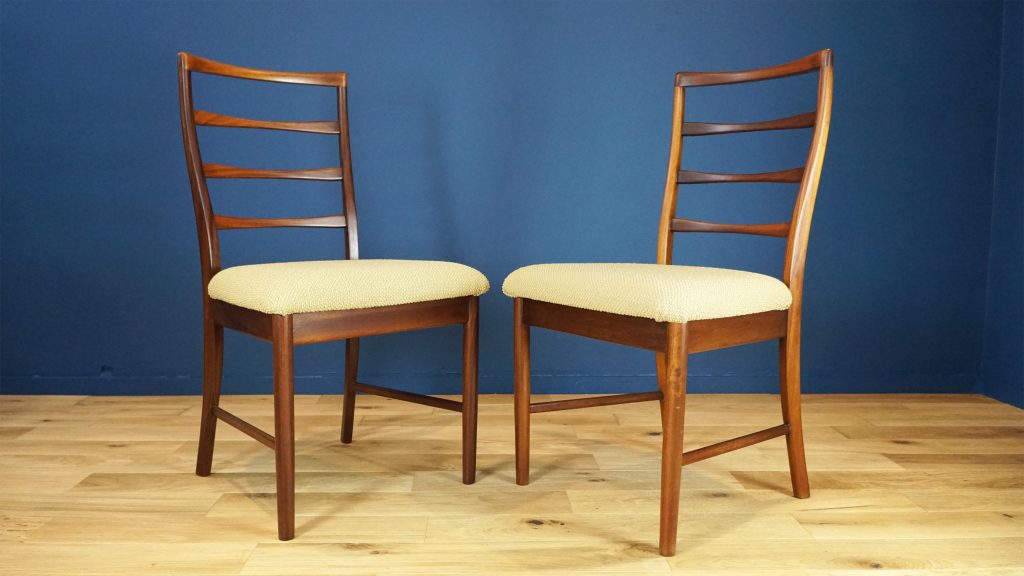 Pair of McIntosh Ladder Back Dining Chairs