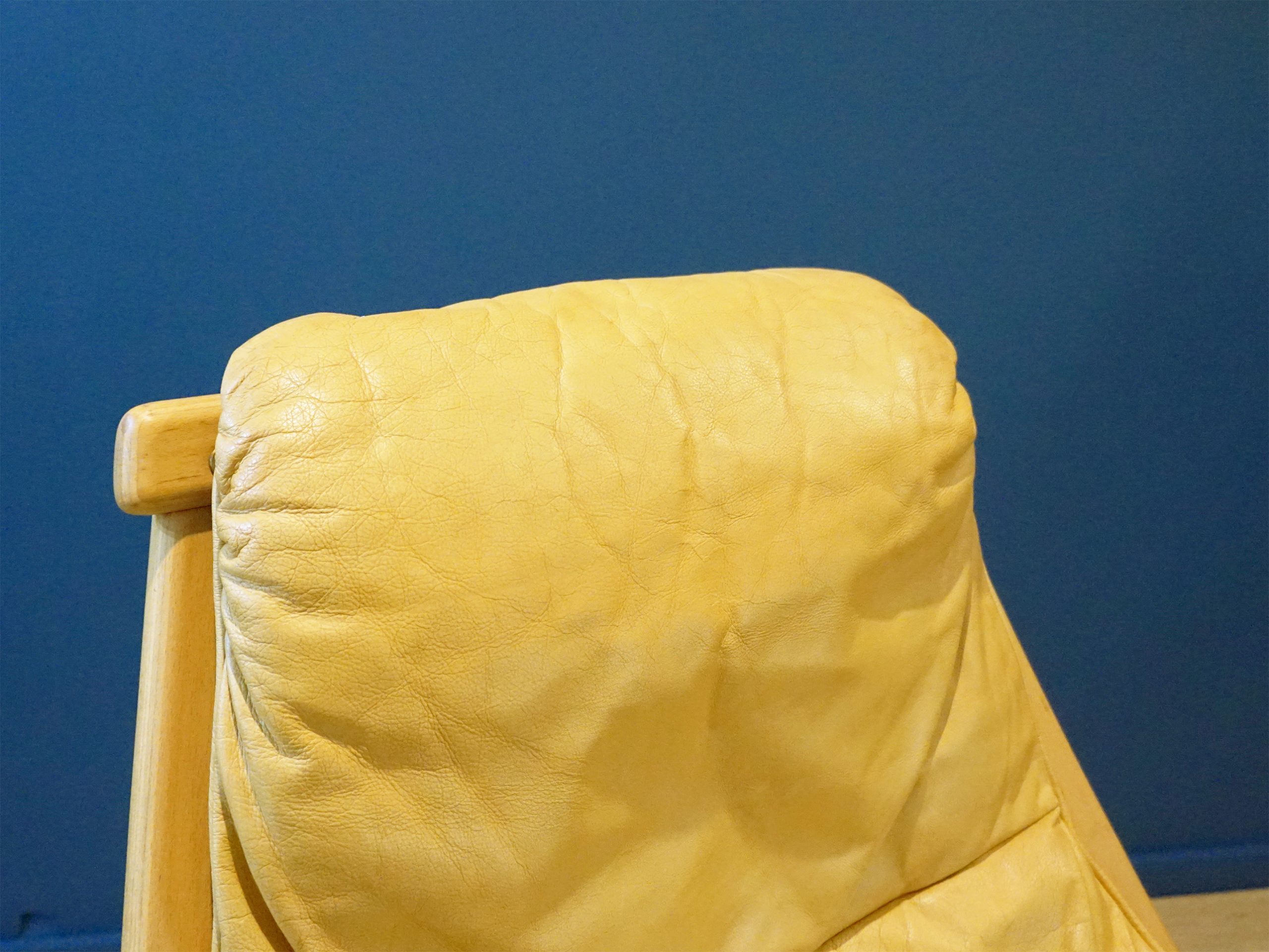 1970s Leather Swivel Chairs by Göte Möbler - Image 5