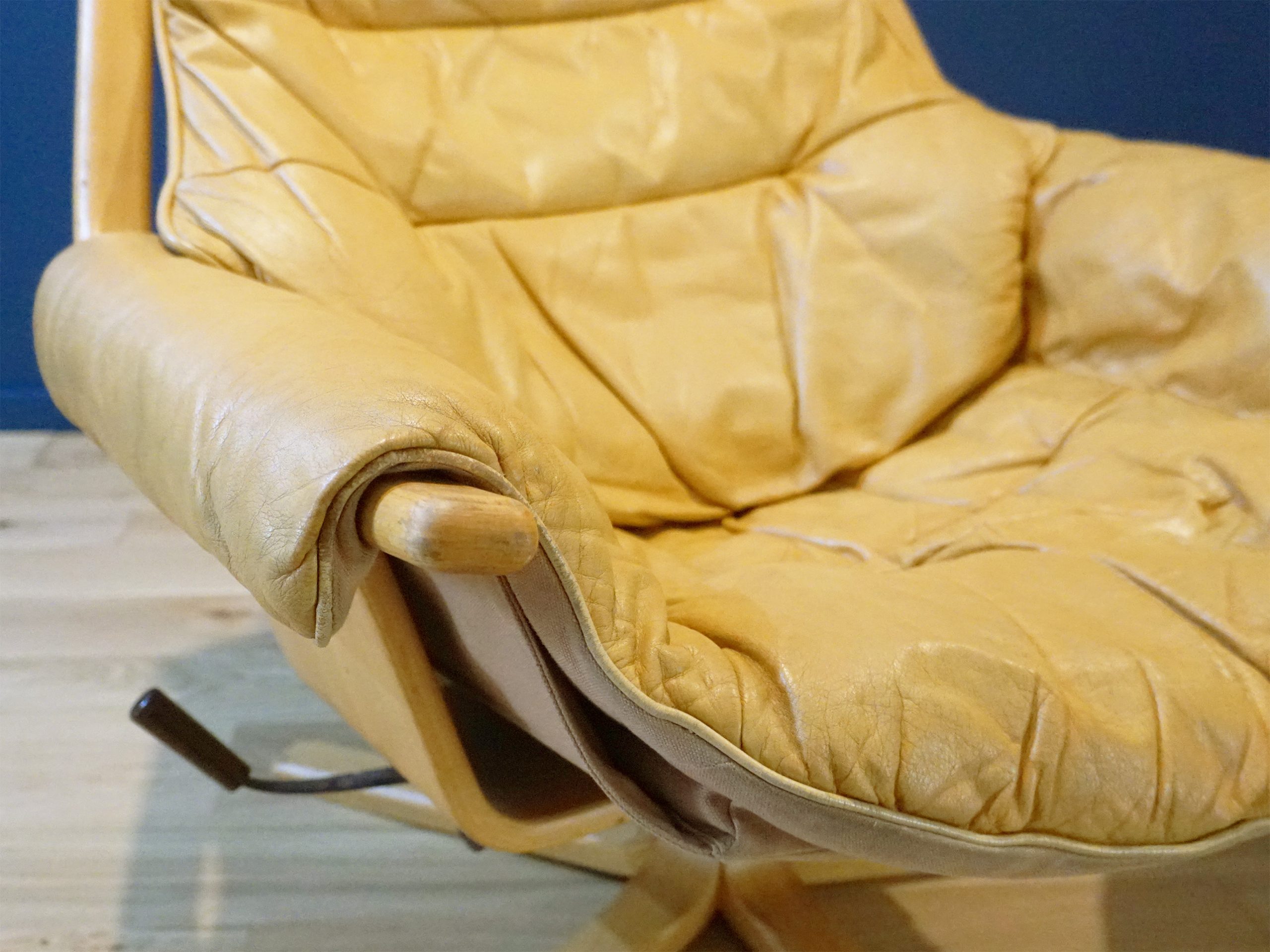 1970s Leather Swivel Chairs by Göte Möbler - Image 6