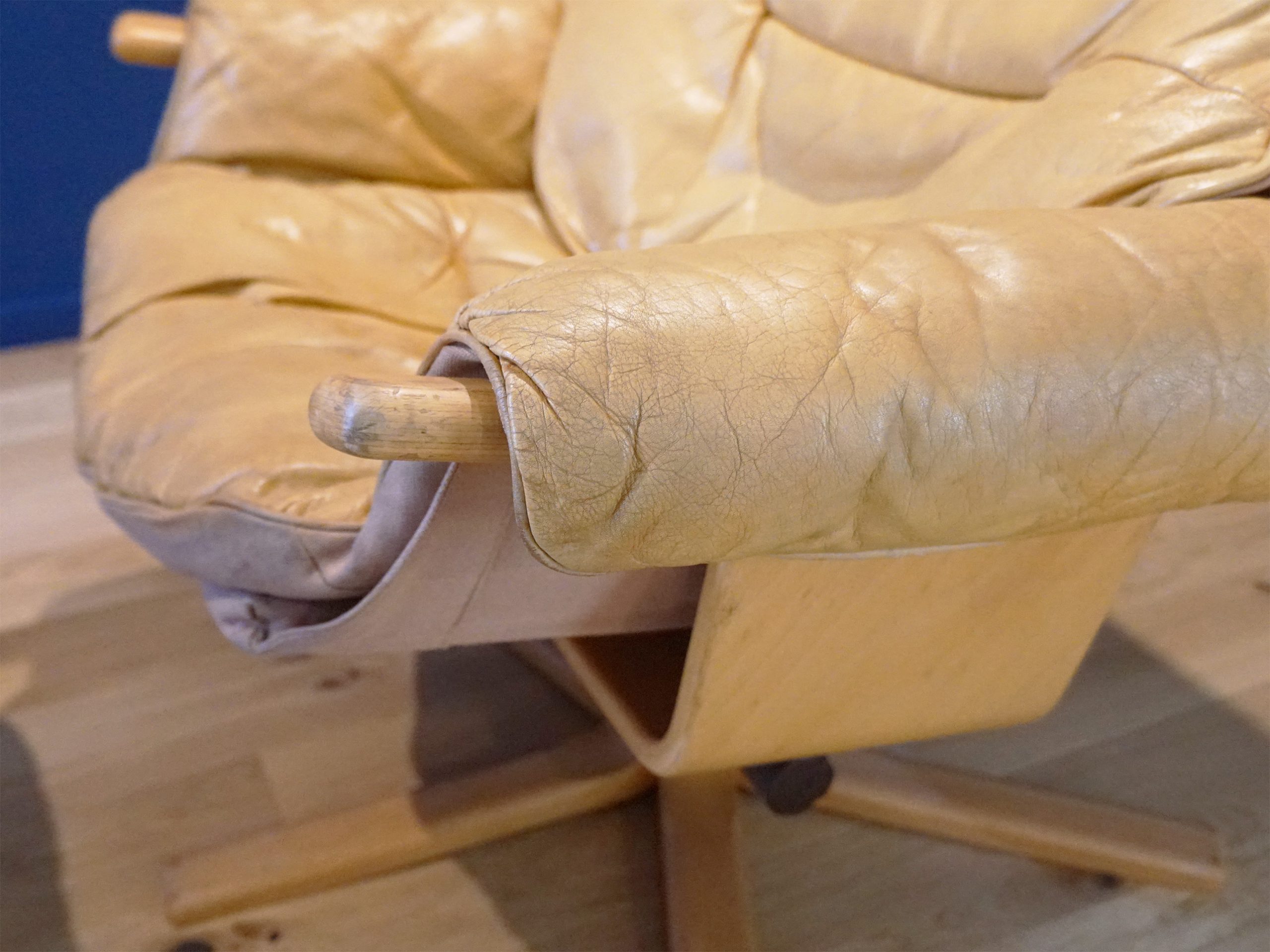 1970s Leather Swivel Chairs by Göte Möbler - Image 11