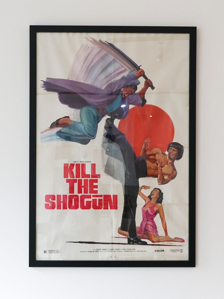 Vintage Kung Fu Movie Poster – Kill the Shogun