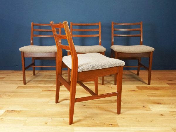 Set of 4 Dining Chairs by John Herbert for Younger