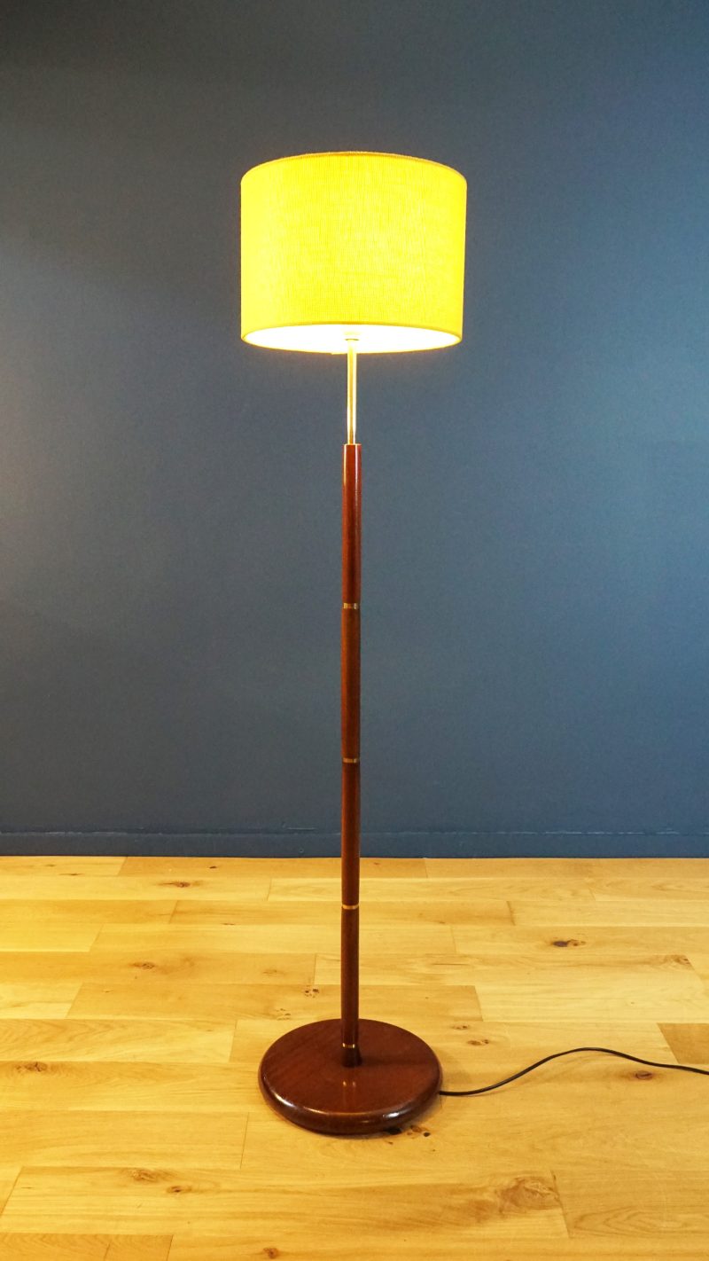 Mid-Century Teak Standard Lamp