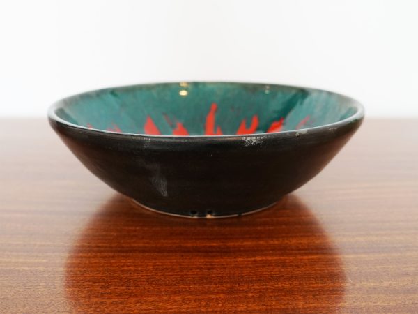 West German Fat Lava Wall Bowl Form 1549