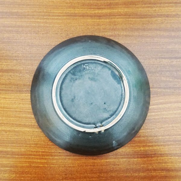 West German Fat Lava Wall Bowl Form 1549
