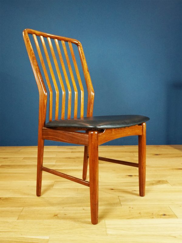 Teak Dining Chairs by Svend Aage Madsen for Moreddi