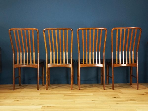 Teak Dining Chairs by Svend Aage Madsen for Moreddi