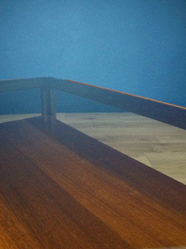 Teak and Glass Coffee Table by Myer - 1960s