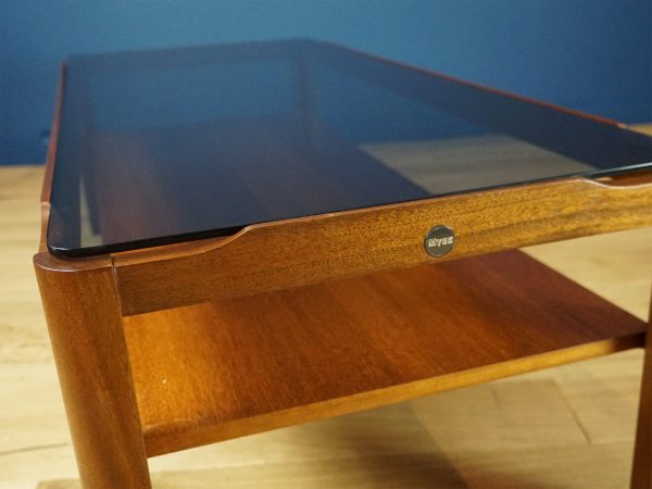 Teak and Glass Coffee Table by Myer - 1960s