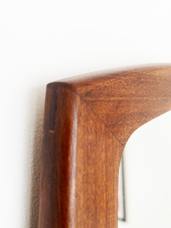 1960s Teak Framed Wall Mirror