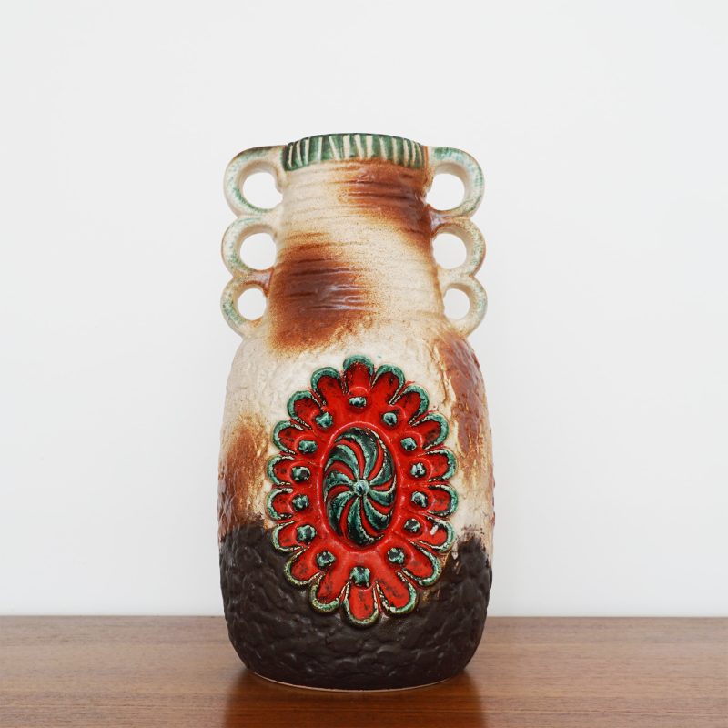 Large Dümler & Breiden Fat Lava Vase