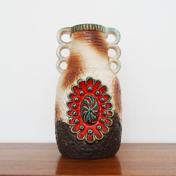 Large Dümler & Breiden Fat Lava Vase