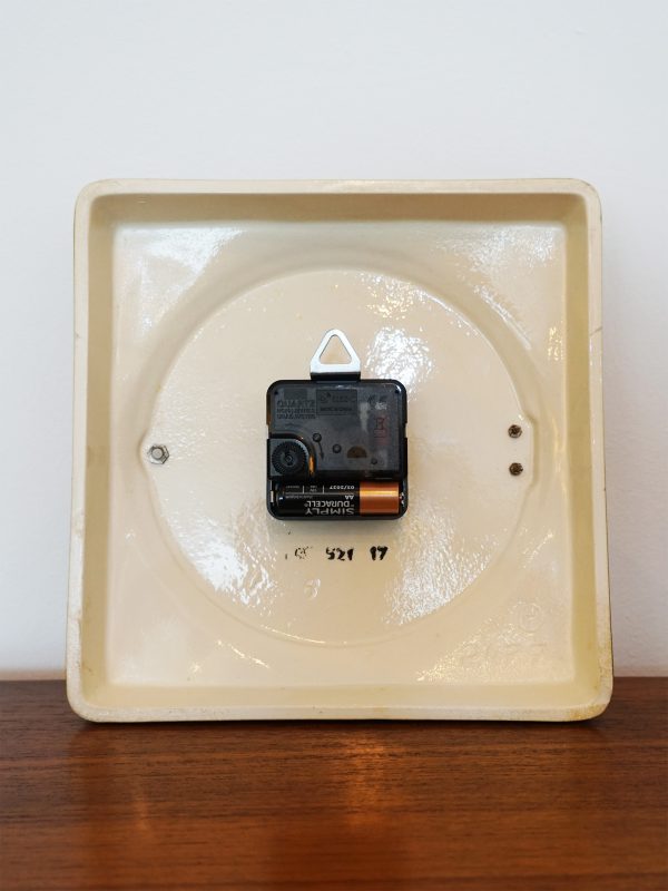 West German ZentRa Ceramic Clock - Haldensleben 2477