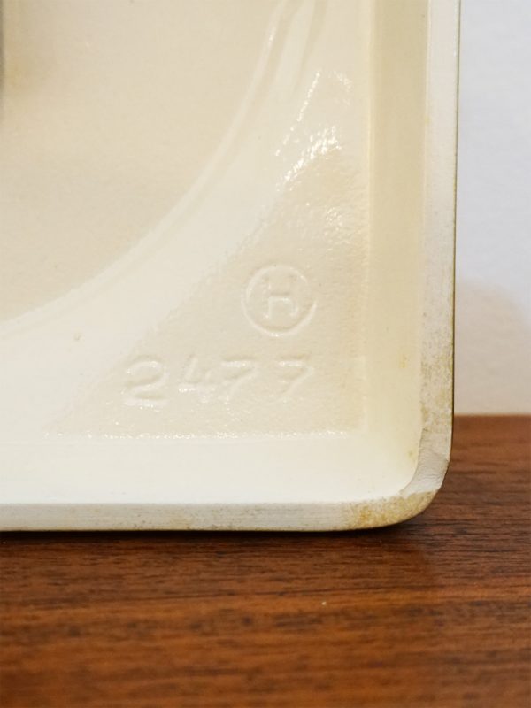 West German ZentRa Ceramic Clock - Haldensleben 2477