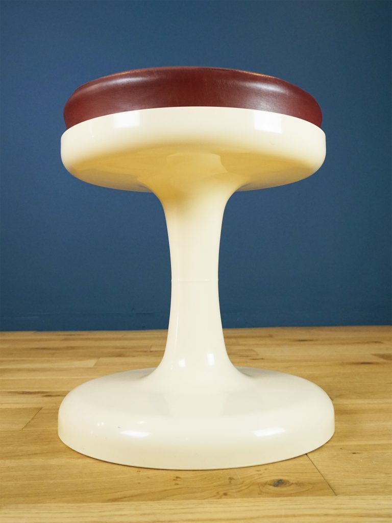 1970s 'Space Age' Plastic Stool by Friedrich Stuckenbröker