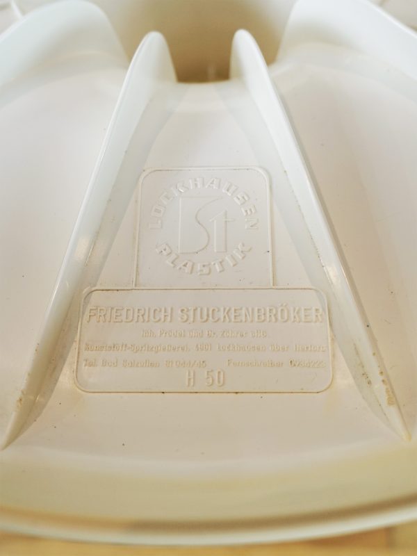 Pair of 1970s 'Space Age' Plastic Stools by Friedrich Stuckenbröker