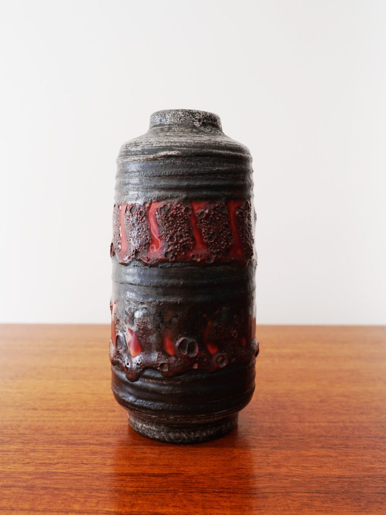 German Fat Lava Vase, c.1970s